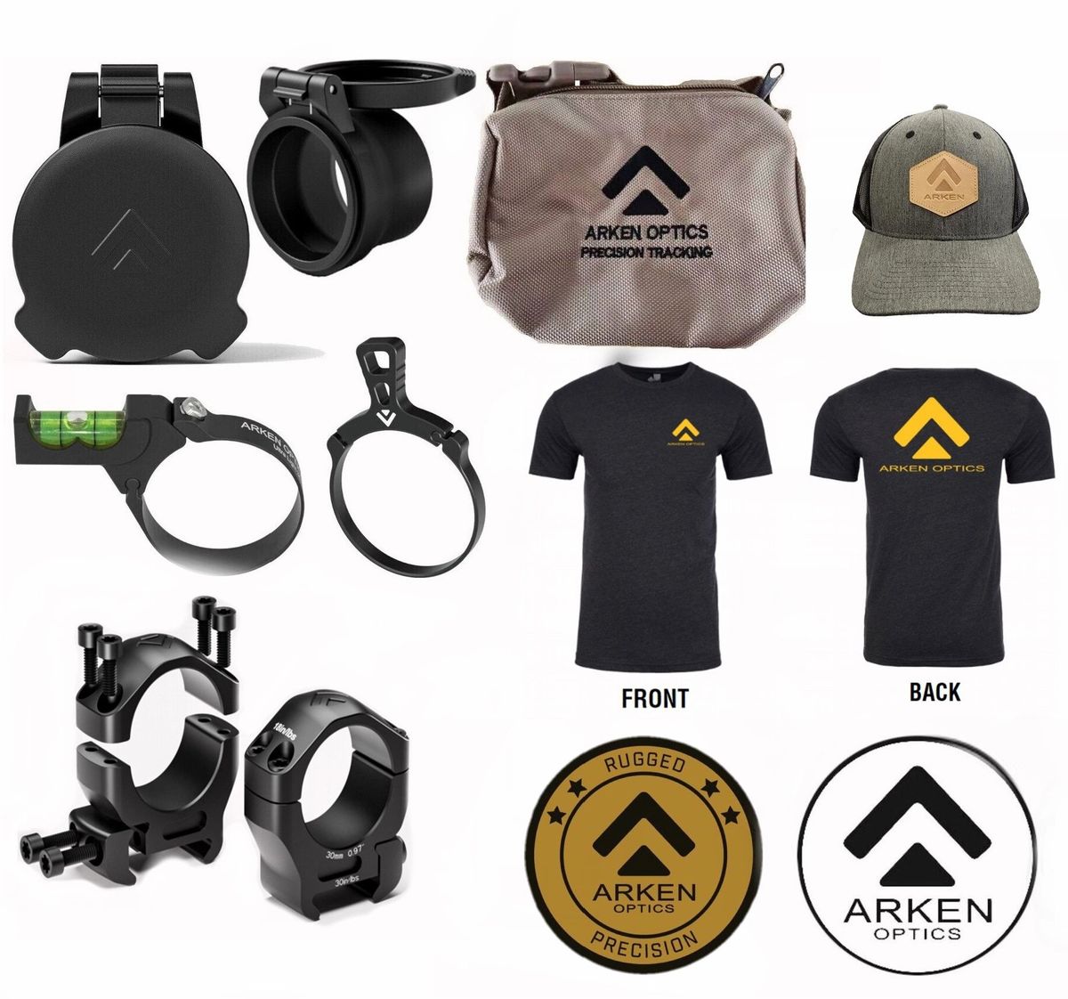 Arken Optics Combo Pack 34mm